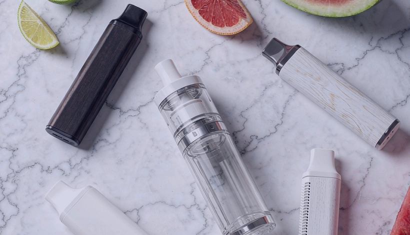Luxury Upscale Vape for High End Shopping packaging detail