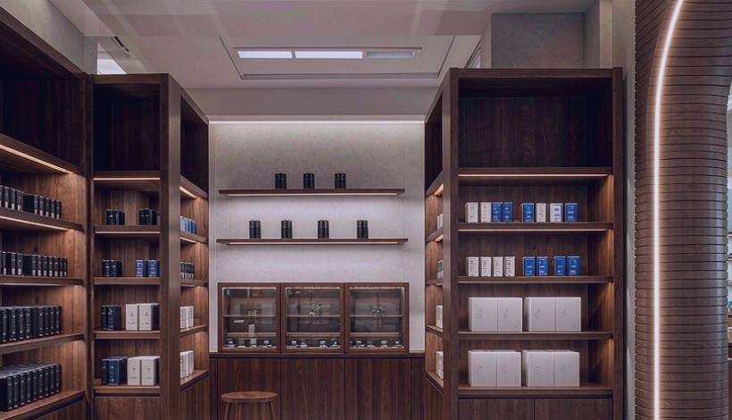 Luxury Upscale Vape for High End Shopping packaging detail
