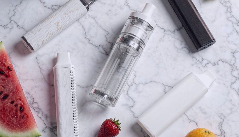 Luxury Upscale Vape for High End Shopping packaging detail