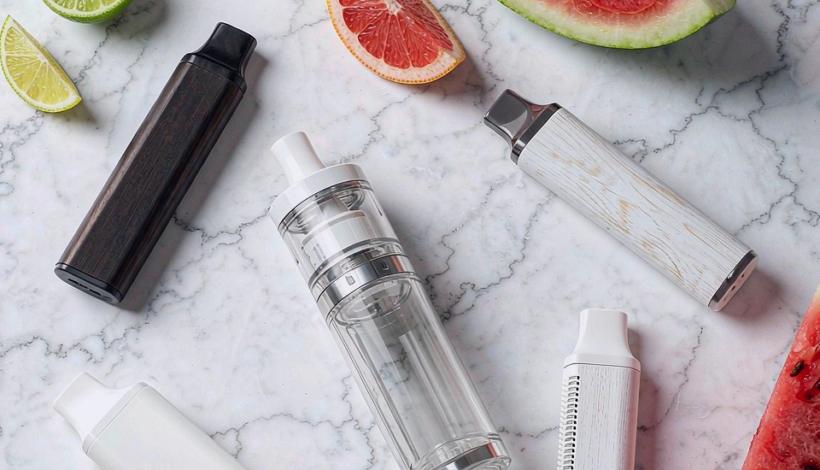 Luxury Upscale Vape for High End Shopping packaging detail
