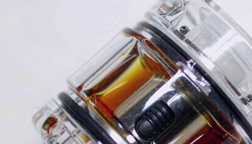 Luxury Upscale Vape for High End Shopping packaging detail