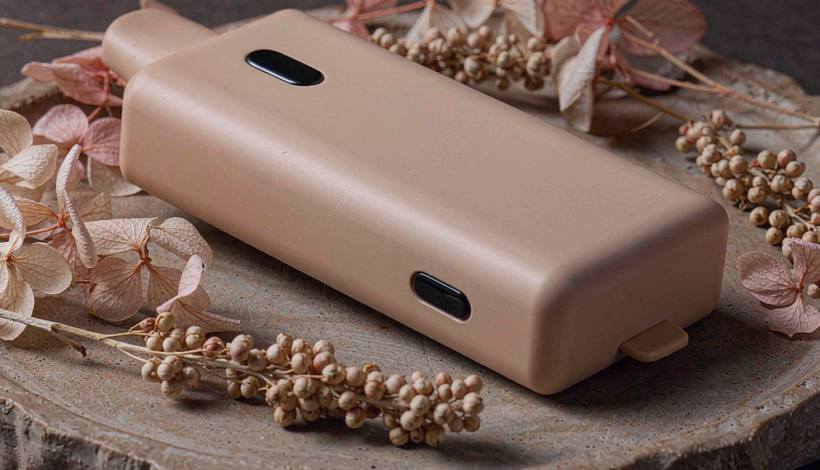 Luxury Upscale Vape for High End Shopping packaging detail