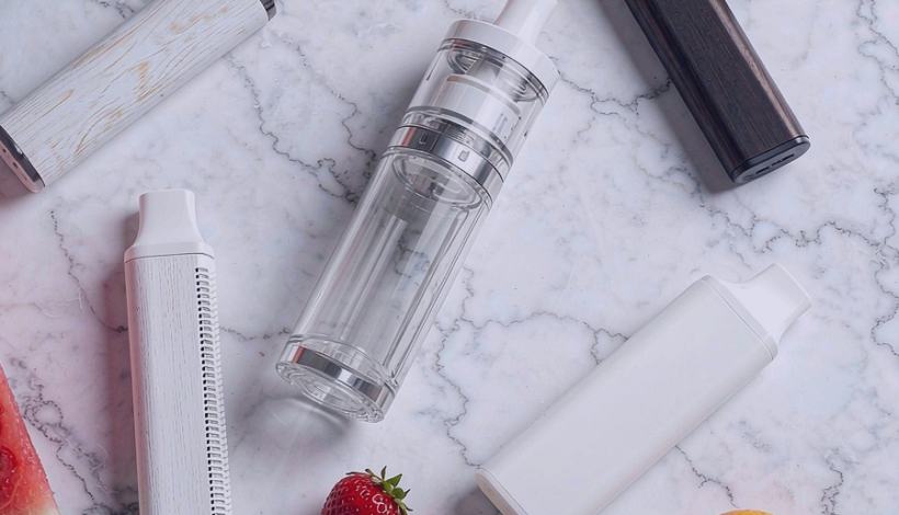 Luxury Upscale Vape for High End Shopping packaging detail