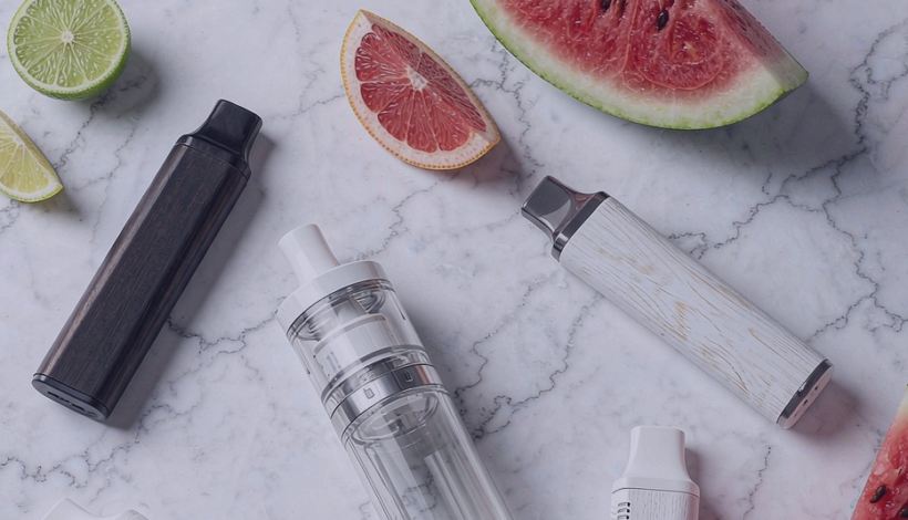 Luxury Upscale Vape for High End Shopping packaging detail