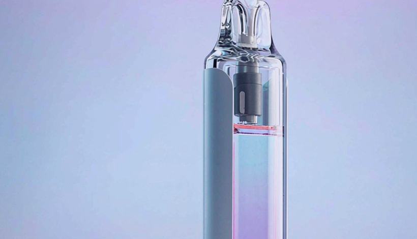 Luxury Upscale Vape for High End Shopping packaging detail