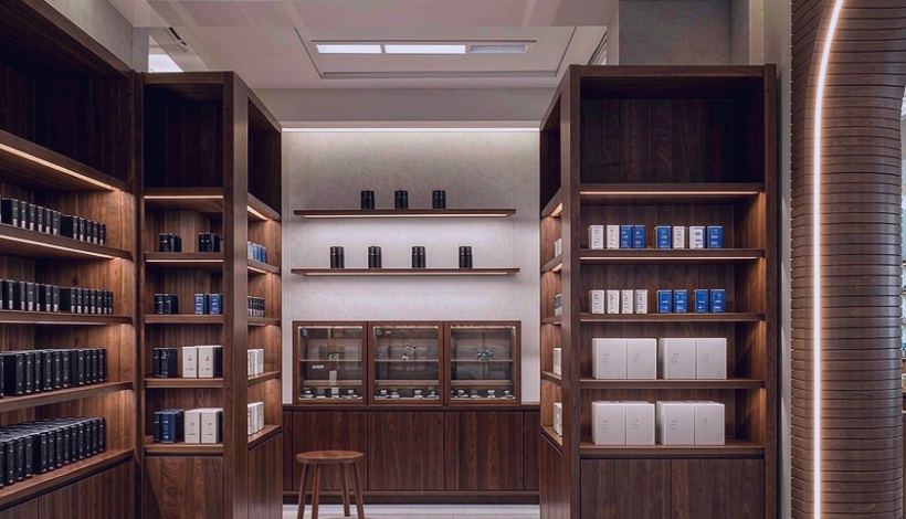 Luxury Upscale Vape for High End Shopping packaging detail