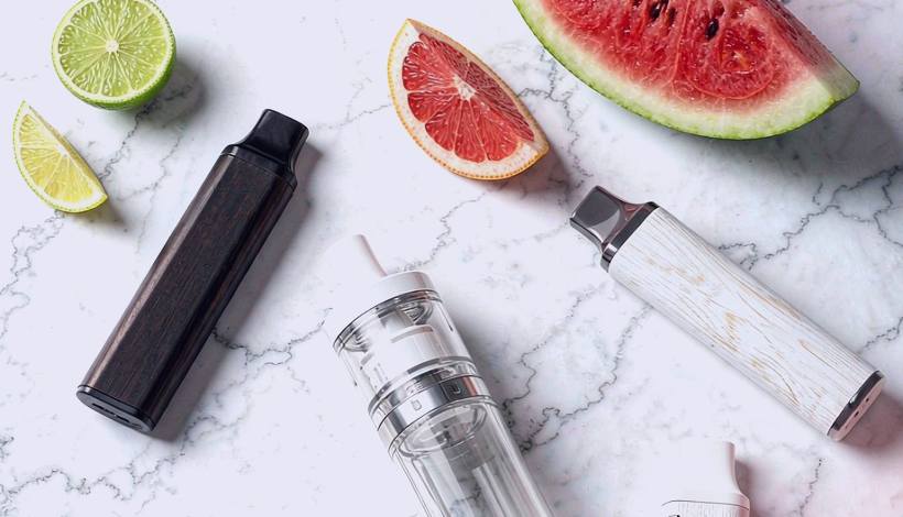 Luxury Upscale Vape for High End Shopping packaging detail